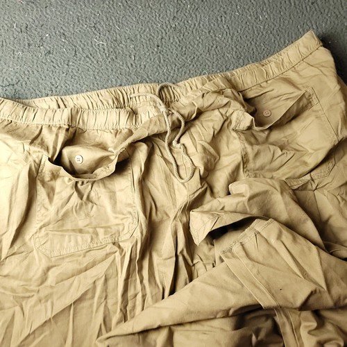 KingSize Pants Mens Big Tall 5XL 38L Tan Beige Khaki Chino Cotton - Picture 9 of 9