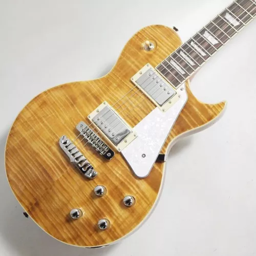 Aria Pro II Electric Guitar Les Paul Yellow Gold PE-AE200 YG 3.53kg  From JAPAN