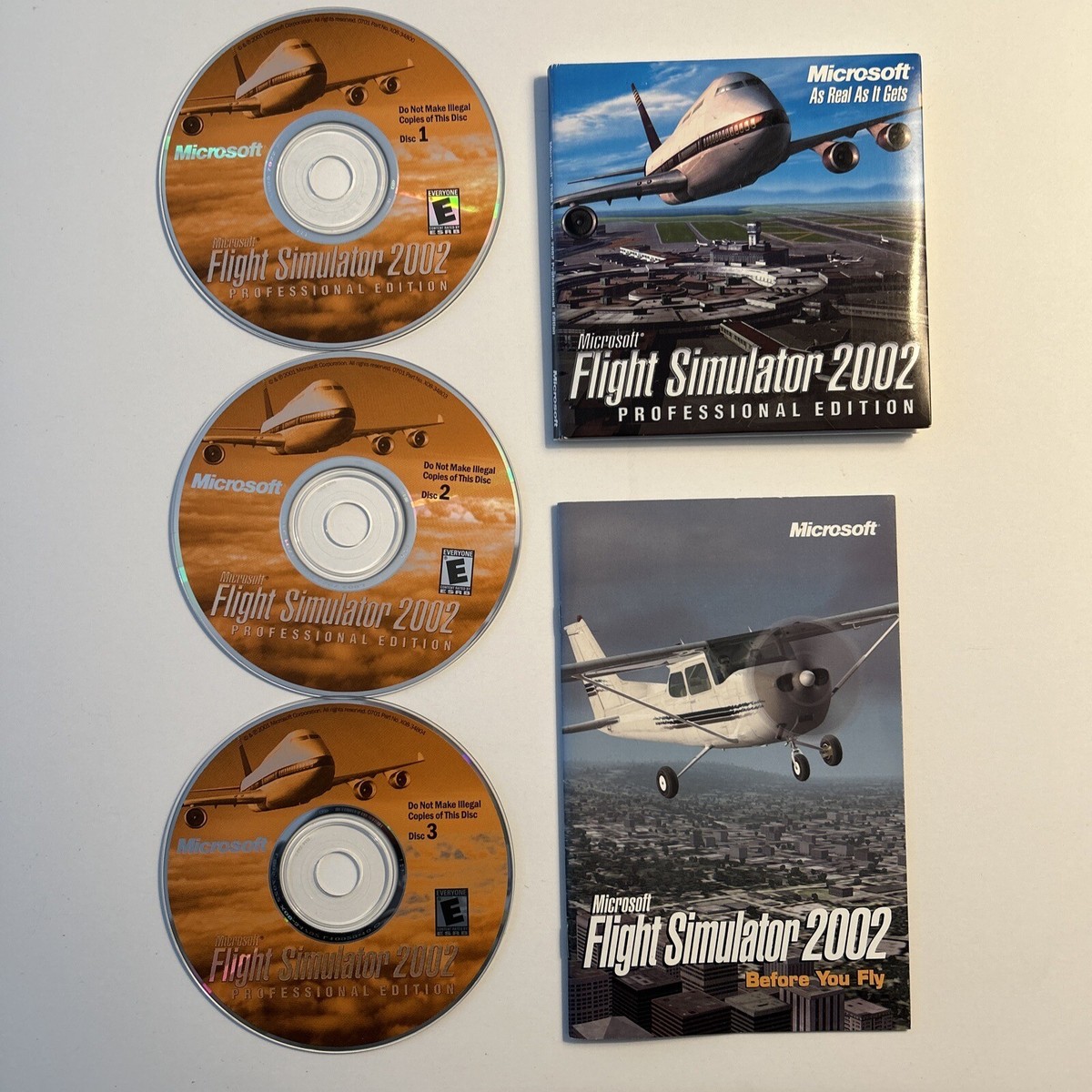 Microsoft Flight Simulator 2002 Professional Edition (PC