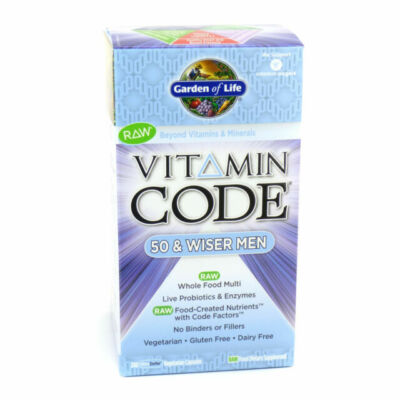 Garden of Life Vitamin Code 50 & Wiser Men - 240 Veg Caps BB 5/2026