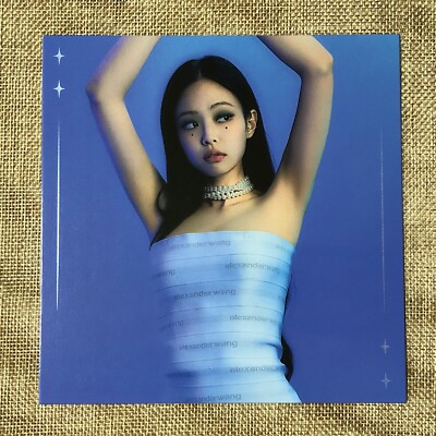 BLACKPINK JENNIE [ THE ALBUM ] Official Postcard, Ver. 3 / New