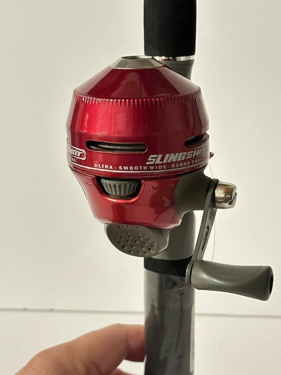 Slingshot Spincast Reel and Fishing Rod Combo 5-Foot 6-Inch