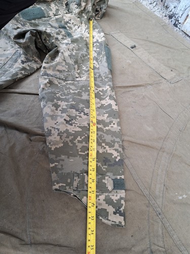 UA Ejército Ucraniano Chaqueta Impermeable Viento Pixel Camuflaje Original TALLA 50-3 - Imagen 11 de 13