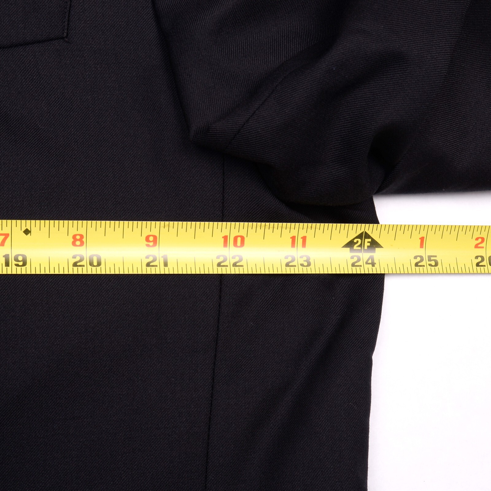 INDOCHINO Solid Black Wool Suit Jacket Blazer Men… - image 20