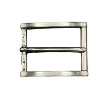 Solid Brass Square Belt Buckle Made In Italy Single Buckle Only Shiny