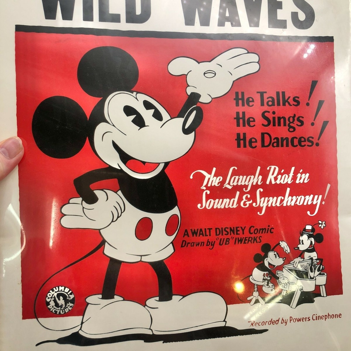 昭和ビンテージ　Mickey Mouse Power MICKEY MOUSE 1928 - 1988 Walt Disney World 60TH BIRTHDAY PIN