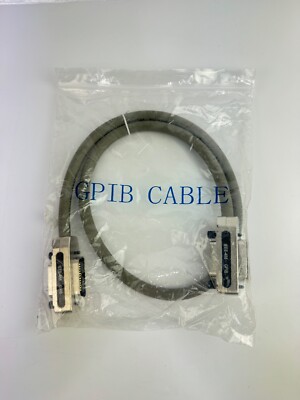 IEEE-488 Cable GPIB Cable Metal Connector Adapter Plug and Play 3FT