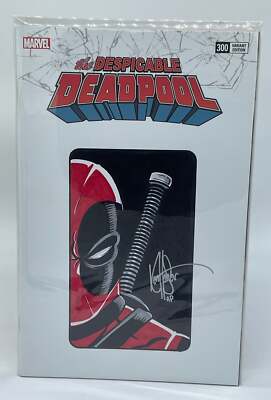MARVEL COMICS THE DESPICABLE DEADPOOL ISSUE #300 VOL #1 (BLANK COVER VARIANT) (D