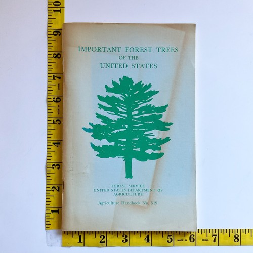 Important Forest Trees of the US Agriculture Handbook No 519 June 1978 - Picture 14 of 19
