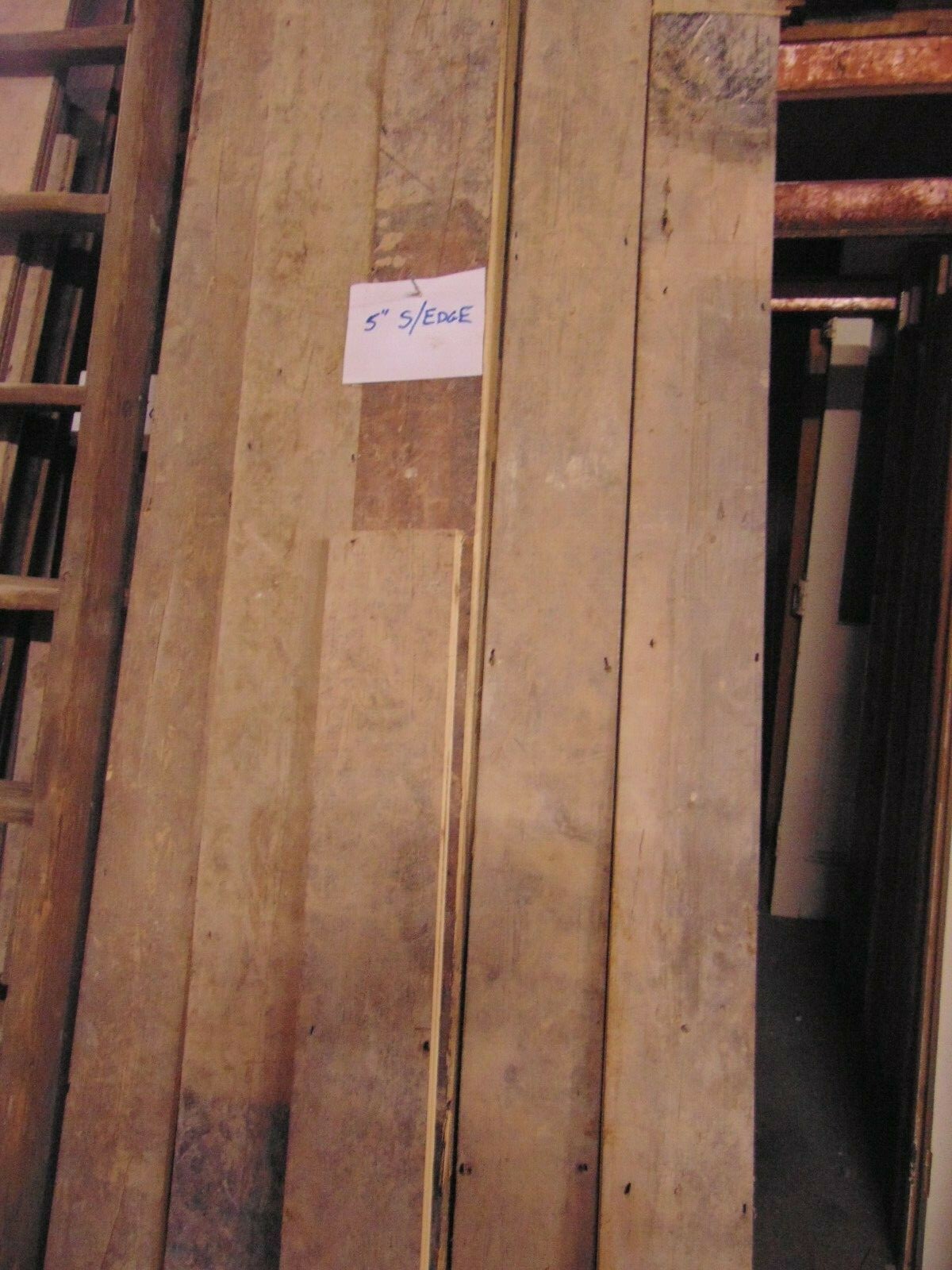 Reclaimed 5 X 1 Straight Edge Floor Boarding Planks Pine Board