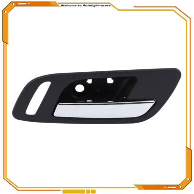 Black Door Handle For Chevy GMC Inside Interior Front Passenger Right Side RH