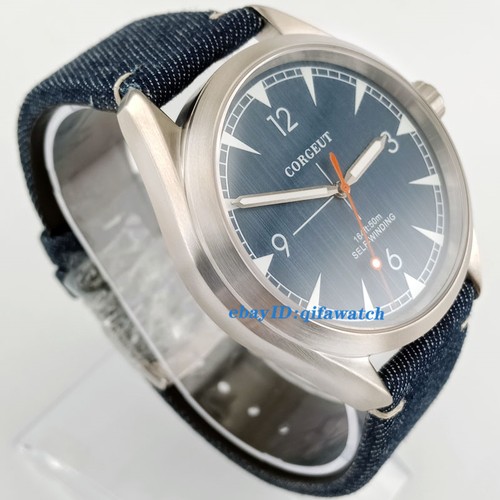 40mm Corgeut Watch Sapphire crystal Automatic Mechanical mens Watch 2817 - Picture 2 of 6