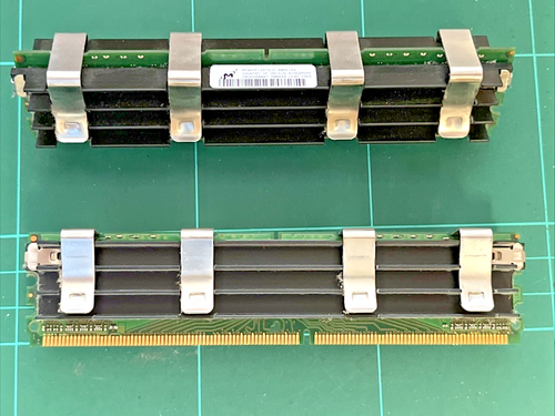 Micron 2GB (2 x 1GB) PC6400 DDR2 ECC 800MHz FB-DIMMs Memory for Select Mac Pros - Picture 3 of 5