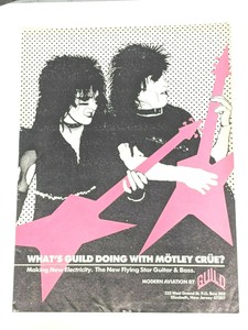 Motley Crue Nikki Sixx Mick Guild Flying Star Bass Guitar Magazine Ad Dvd Ebay Motley Crue Nikki Sixx Mick Guild Flying Star Bass Guitar Magazine Ad Dvd Ebay