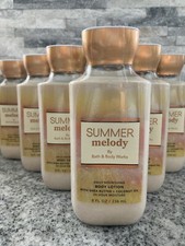 NEW Bath Body Works SUMMER MELODY Body Lotion 8 oz 24 Hr Moisture Shea Butter