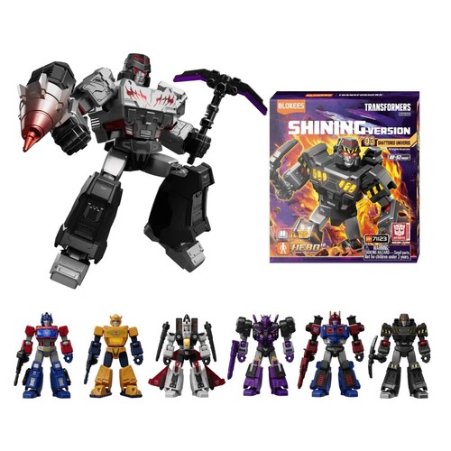 Transformers Blokees Shining Wave 3 Shattered Universe Sealed Case of 6 - Picture 2 of 2
