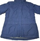 LL Bean Vintage Women's Medium Blue 80% Goose Down Faux Fur Trim Puffer Jacket — photo 3