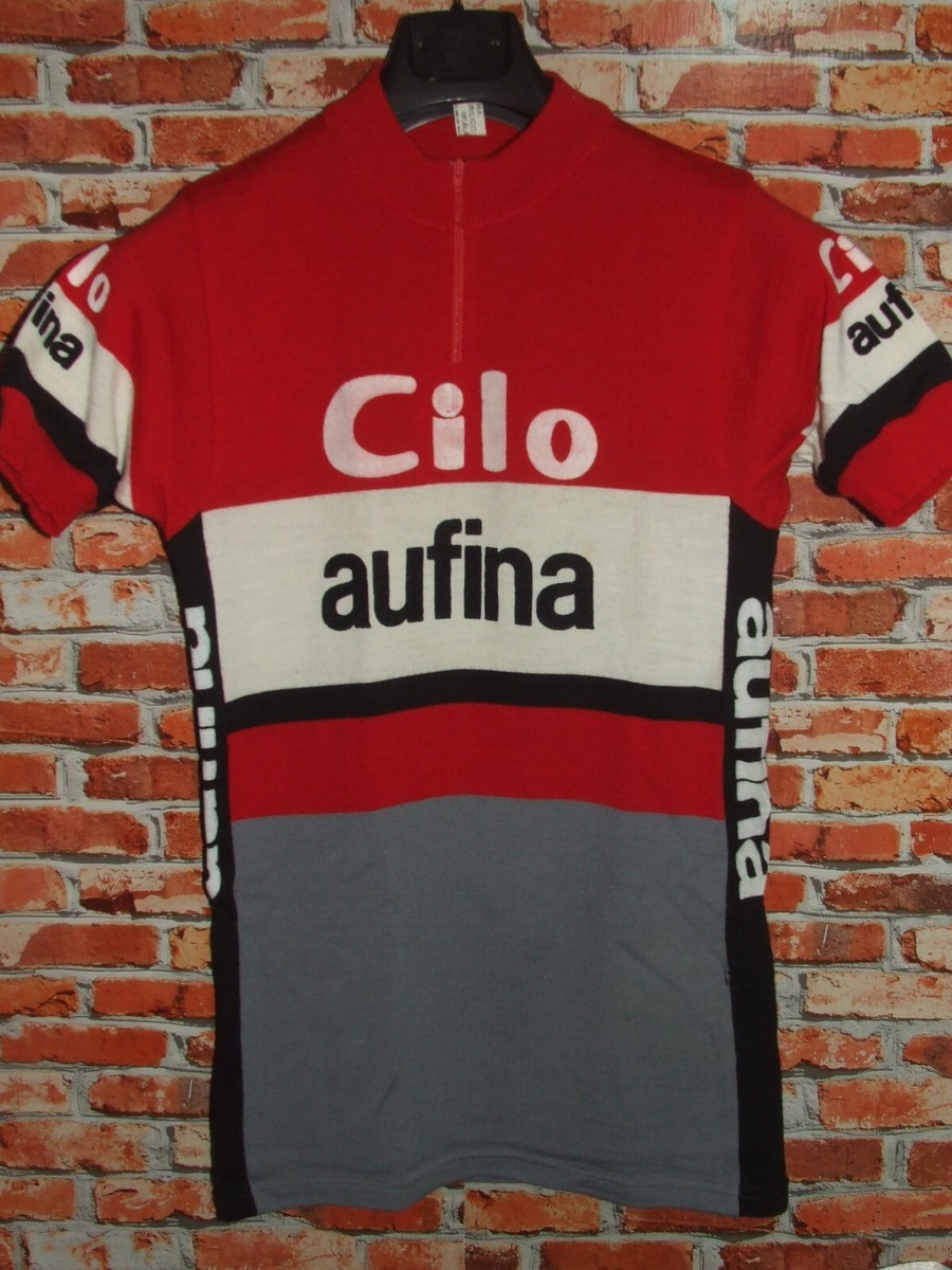 Cilo Aufina Eroica Jersey Shirt Maillot Bike Cycling Vintage 70'S