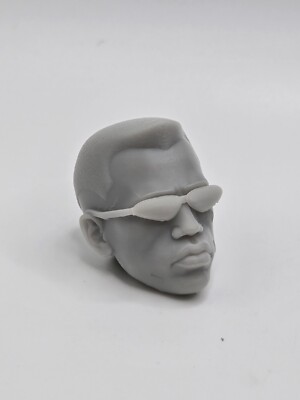 3d Printed Blade W/Glasses Head 1:12 scale 6'' GI Joe Classified/Marvel Legend