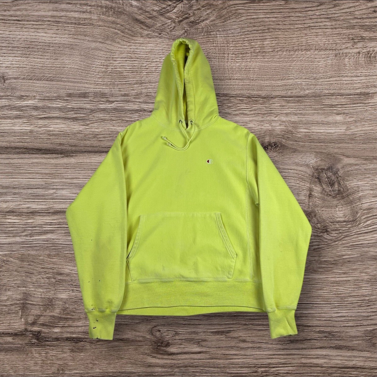 Crop Hoodie Champion Reverse Weave Lime Hoodie Sweatshirt Brand