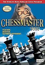 Chessmaster 9000 PC CD Rom Two Disc Ubi Soft Jewel Case Edition