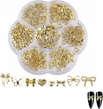 216 Pezzi Set Di Decorazioni Unghie,Charm Unghie,Decorazioni Unghie Nail Art, Na