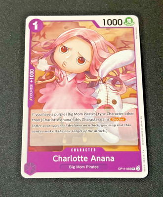 One Piece Charlotte Anana OP11-065 A Fist of Divine Speed