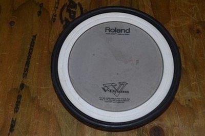 Roland V-Drums PD-85 Mesh Head Drum Pad Dual Trigger White Remo 8 Inch