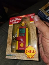 GREENLIGHT GREEN MACHINE 1951 WAYNE 505 SHELL OIL GAS PUMP COLLECTION NIB SEALED