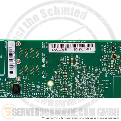 LSI SAS9300-8i 9300-8i 9311-8i PCIe x8 2x SFF-8643 12G SAS3 S-ATA HBA pour disque dur SS - Photo 3/4
