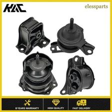 4Pcs Engine & Trans Motor Mounts For Honda Accord 2.3L I4 1998 1999 2000-2002