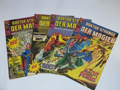 Doktor Strange Der Magier - Williams Verlag von 1975 -Classic Nr.1,Nr.2,Nr.3,Nr6