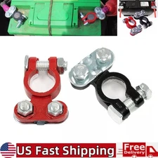 Universal Auto Car Battery Terminal Disconnect Positive Negative Switch Link Set