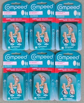 Compeed Blister Relief Pain Assorted Ampoules 6-Pack Exp 09/2026