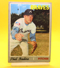 1970 Topps - Phil Niekro #160   Wrinkle