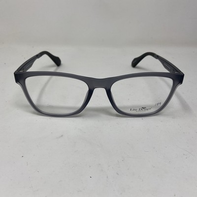 Lite Design Eyewear JED MATTE TRANSPARENT GRAY 54-18-150 Eyeglasses LR34