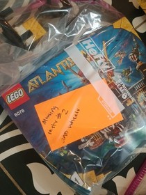 Lego 8078 Portal Of Atlantis 99%Complete w/ manuals and minifigs 2010 Retired