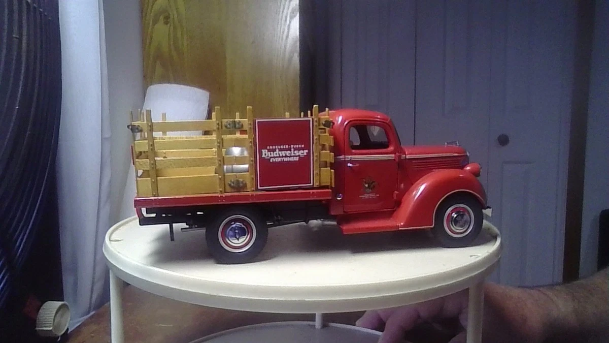 Budweiser Delivery Truck In Contemporary Manufacture Diecast Cars