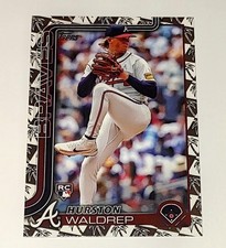 Hurston Waldrep 2025 Topps Series 1 Spring Training Foil (RC) #253 