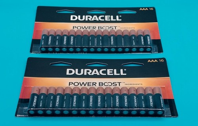 #ad 32 Duracell POWER BOOST Coppertop AAA Alkaline Batteries 2 Packs of 16 EXP 2036 $22.99