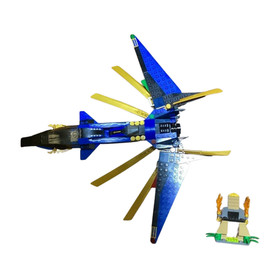 LEGO 60022 70006 9442 Mixed Lot City Chima Ninjago Retired Sets Plane Ship Jet