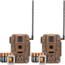 Muddy Mitigator 2.0 Cellular Trail Camera 24MP Battery SD Card 2PK USED