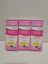 3👉🏻 Monistat Care Chafing Relief Powder Gel 1.5oz ~ Expires 11/2025