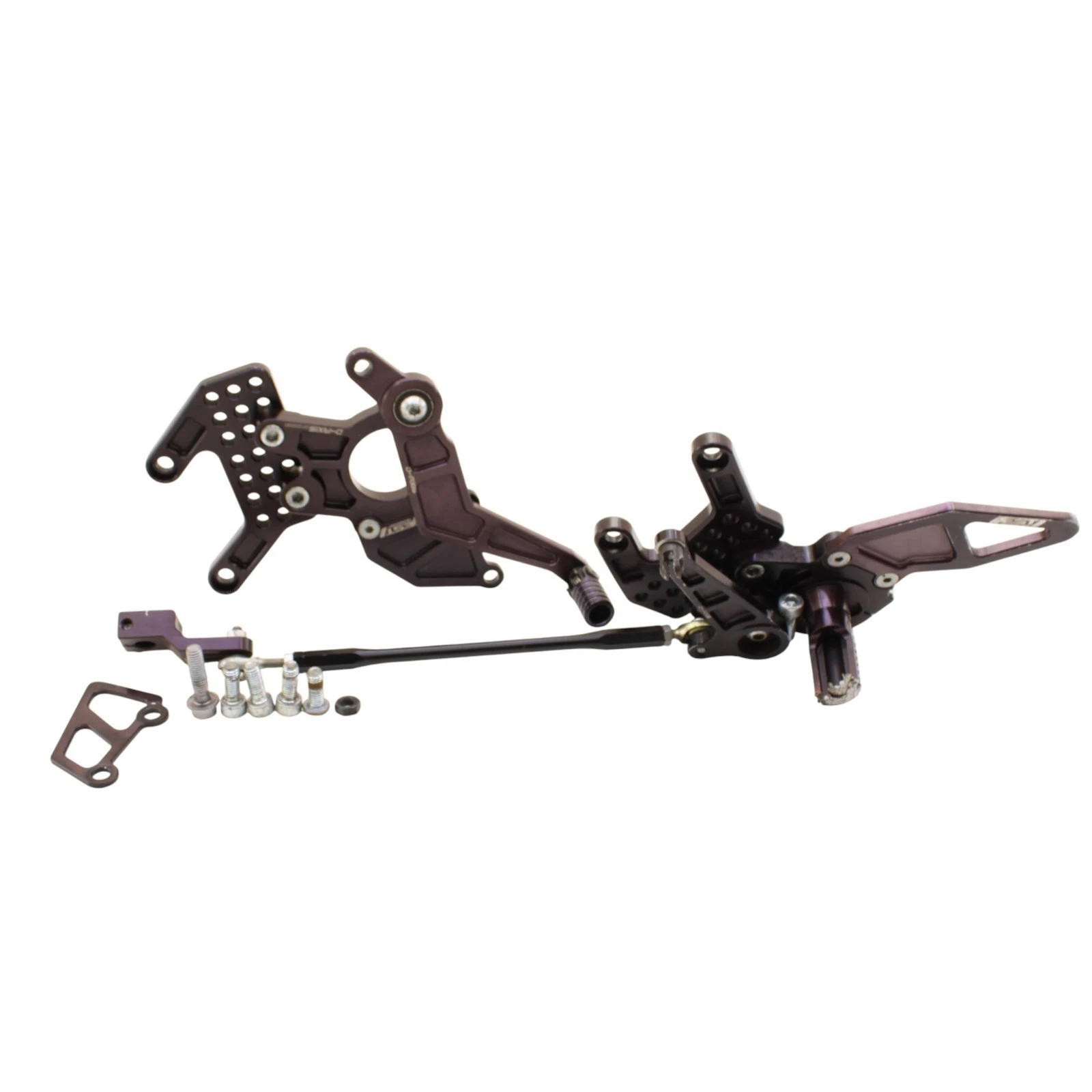 2011 - 2015 KAWASAKI NINJA ZX10R REARSET DRIVER FOOT REST PEGS BRAKE *SCUFFED*