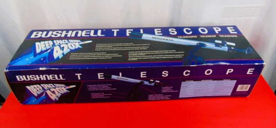 Bushnell Deep Space 420X Refractor Telescope Tripod Stand - Image 2 of 4