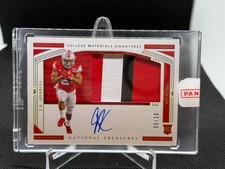 2020 Panini National Treasures College Materials Signatures J.K. Dobbins /10