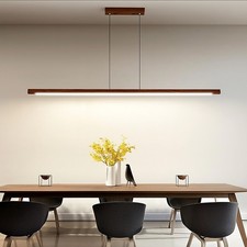 Modern LED Linear Pendant Light, 47IN Ceiling Chandlier Light Fixtures...