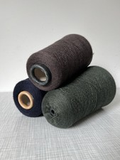 Zegna Baruffa Cashwool 100% przędza merynosów pakiet 3 koniki ok. 750g 1400m/100g