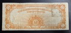 1922 $10 Gold Certificate Large Size Note United States - Circulated — photo 9