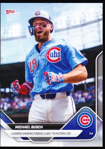 2025 Topps Now 382 Michael Busch